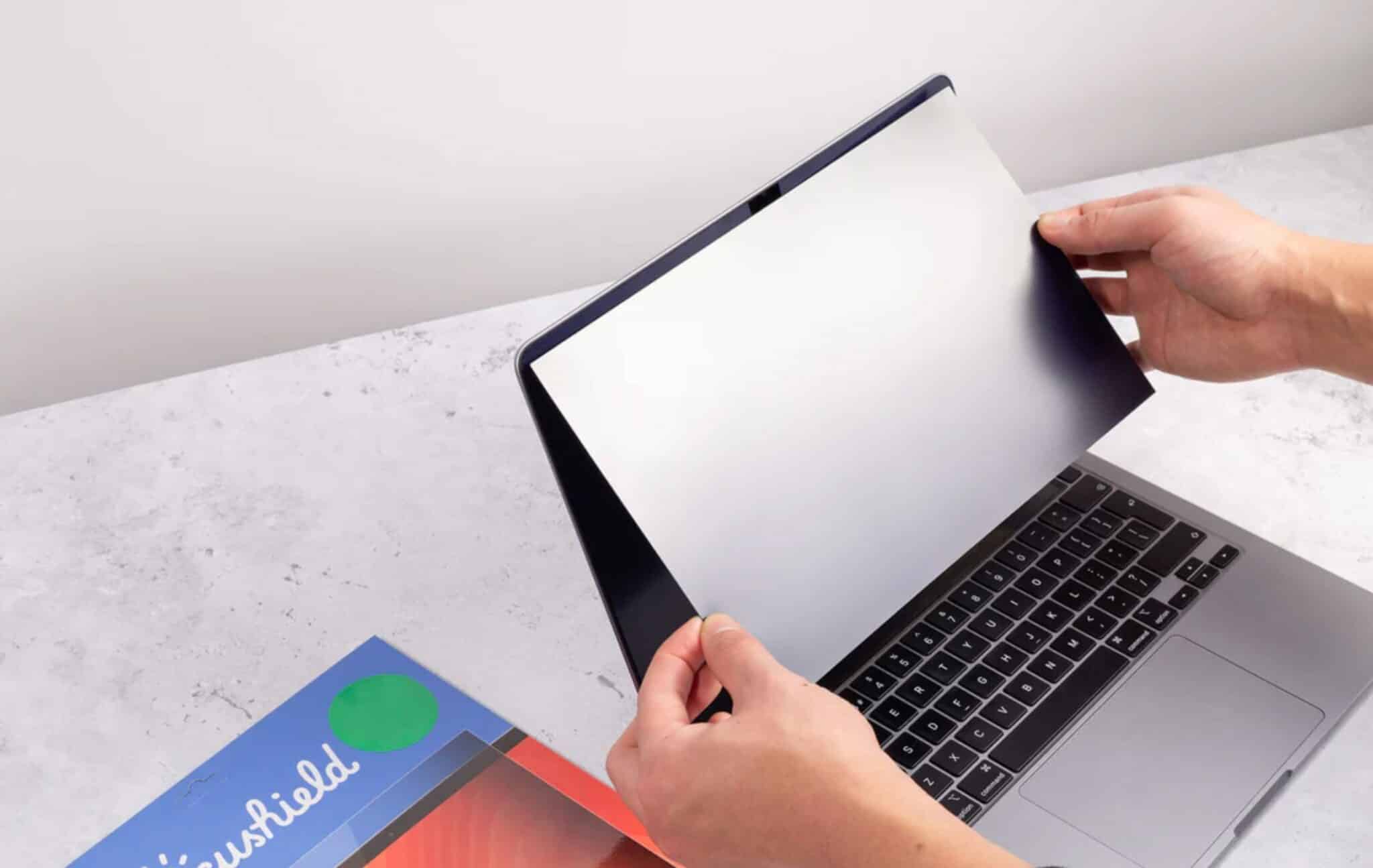 is your laptop screen cooking your eyeballs? ocushield is the answer Ocushield macbook screen protector