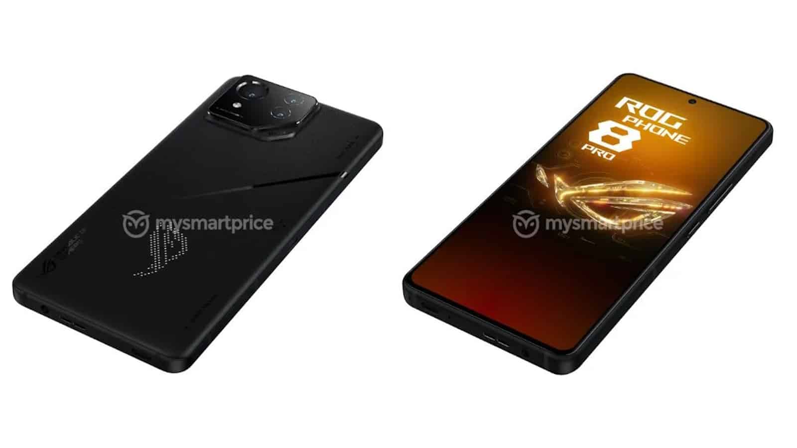 asus rog phone 8 pro official renders leak ahead of launch Asus rog phone 8 pro high-res renders