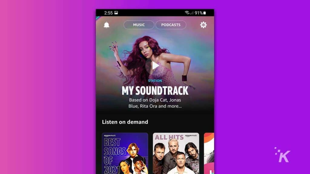 the best spotify alternatives for streaming music Amazon music app