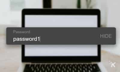Password1 shown in a password entry field