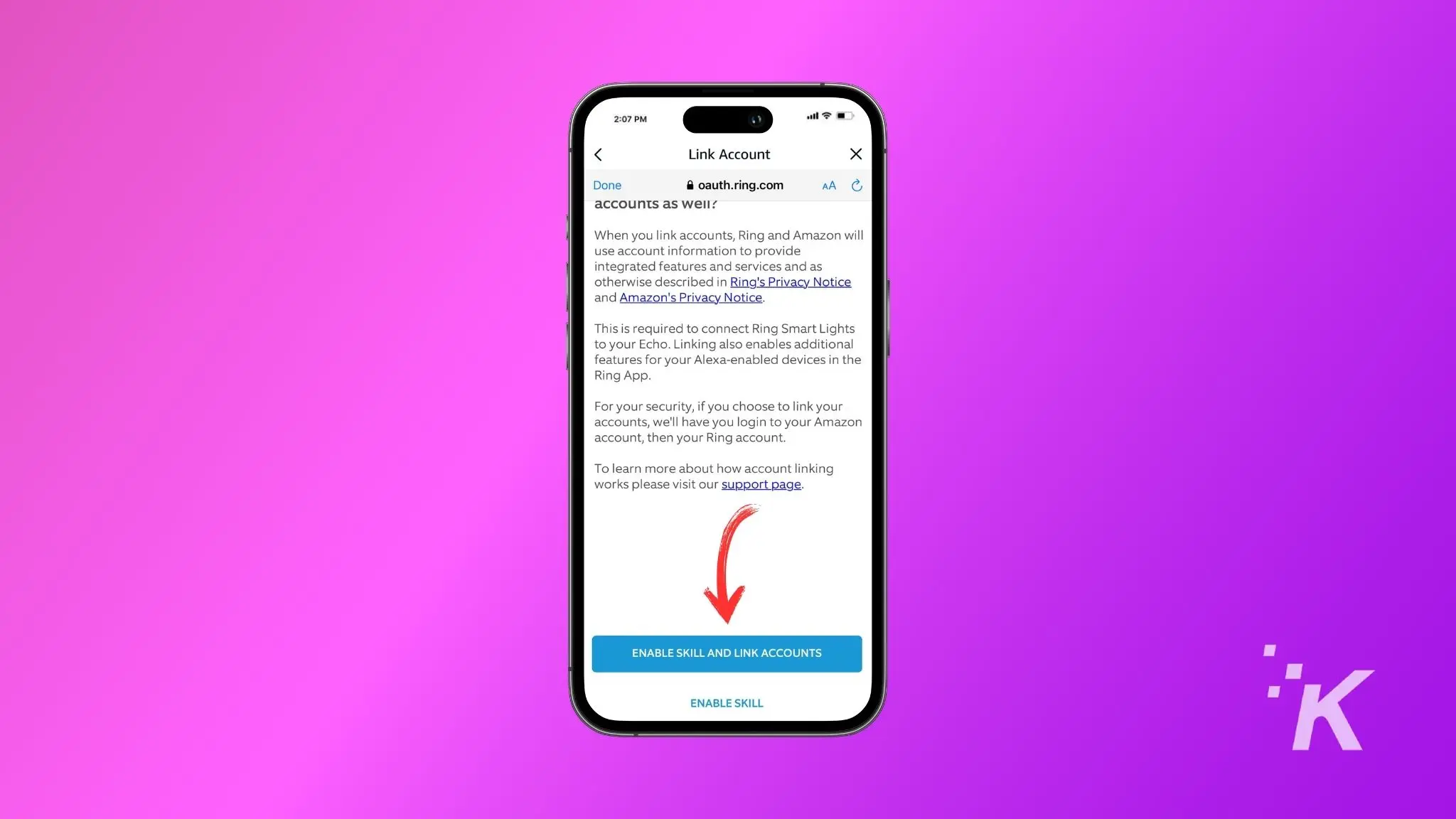 how to view a ring doorbell on tv ‘enable-skill-and-link-account-or-‘enable-skill