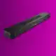 Render of the bose smart soundbar 600 on a purple background