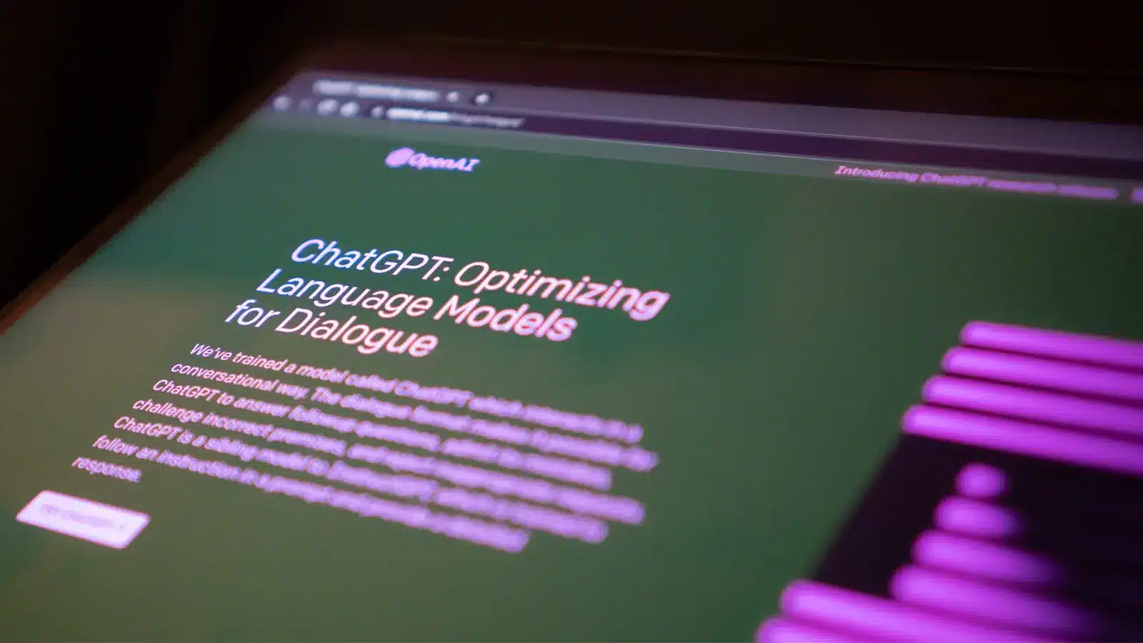 chatgpt and other language ai's are just as irrational as we are Chatgpt on laptop