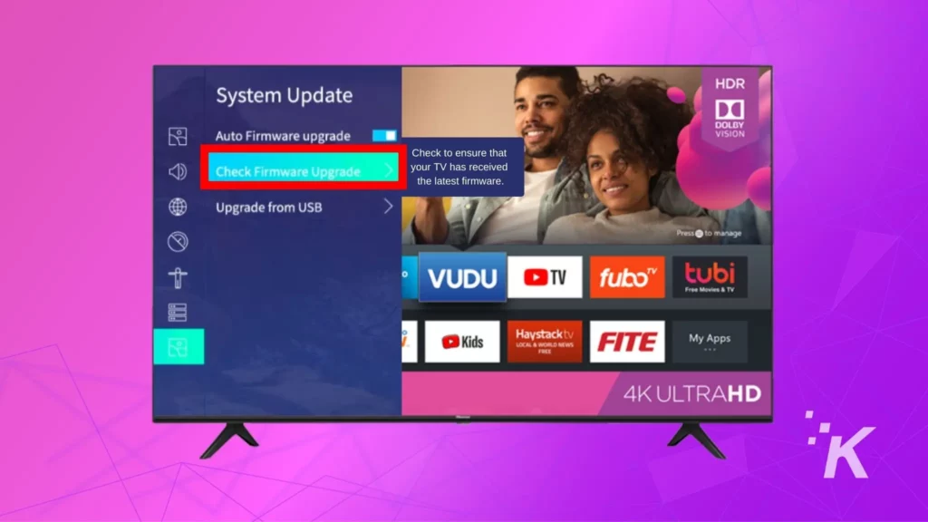 how to update hisense tv software Hisense-vidaa-tv-check-firmware-updates-menu