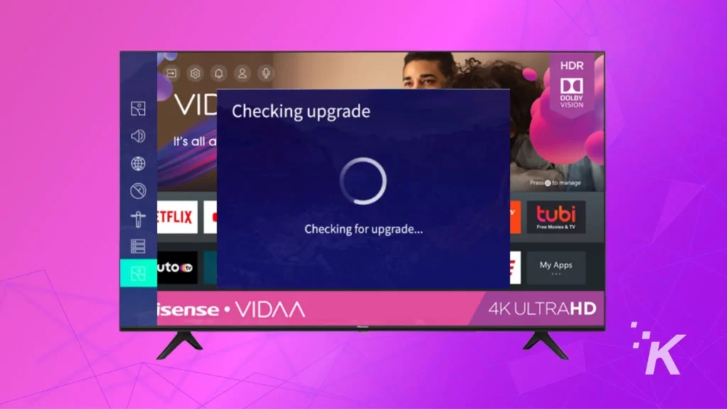 how to update hisense tv software Hisense vidaa tv looking for updates