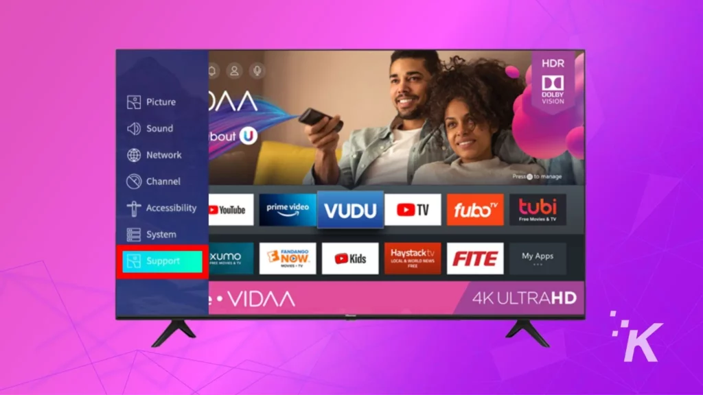 how to update hisense tv software Hisense vidaa tv support menu