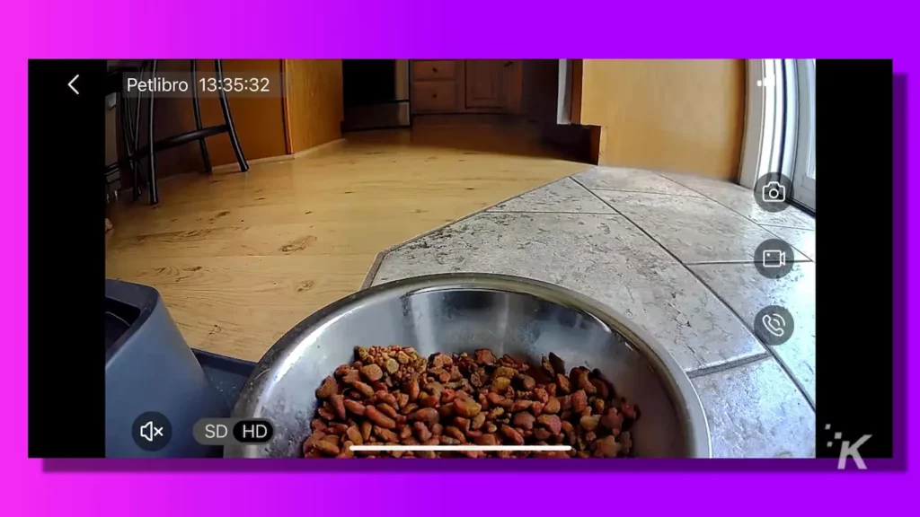 petlibro's granary pet feeder gives you control over your pet’s diet Webcam view of petlibro granary wifi feeder