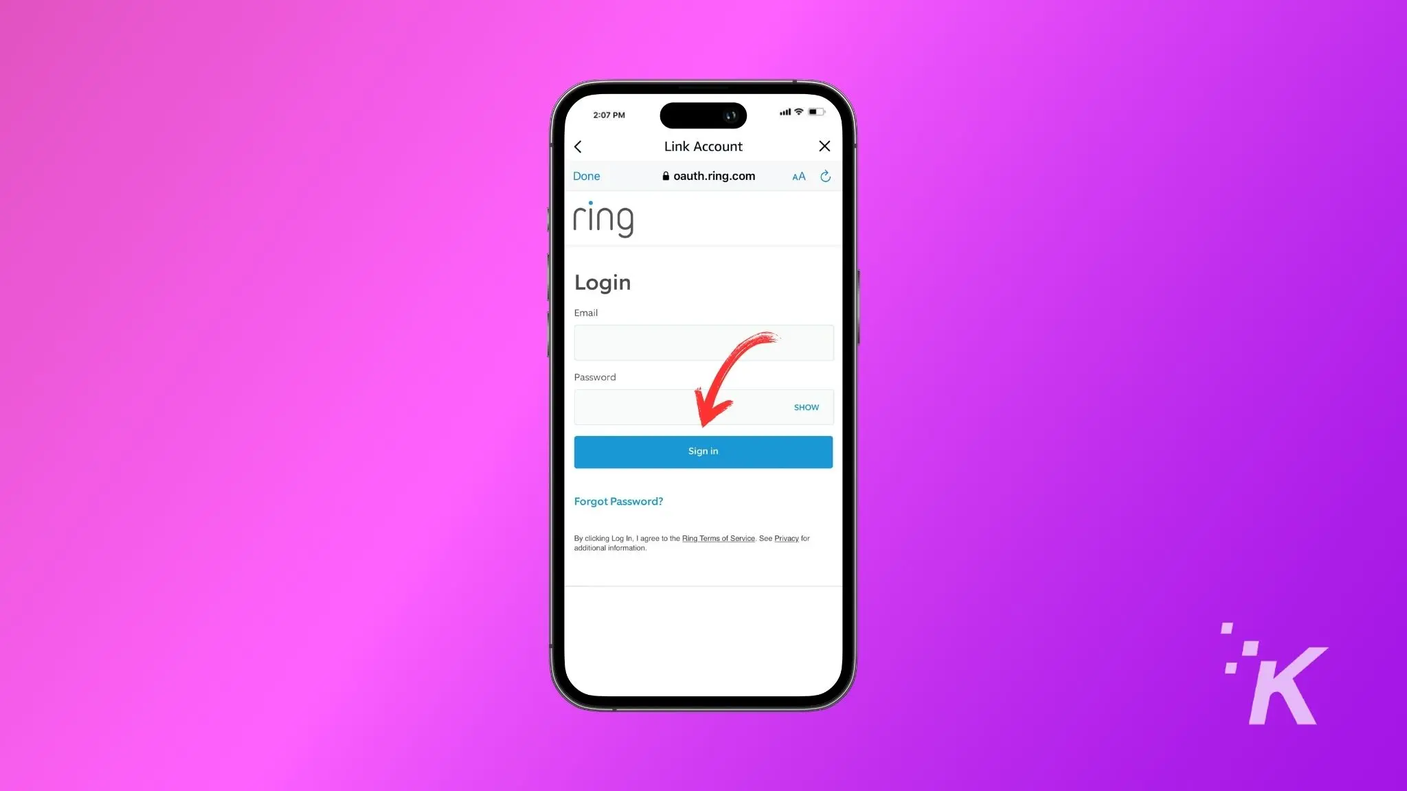 how to view a ring doorbell on tv Sign-in-to-your-ring-account