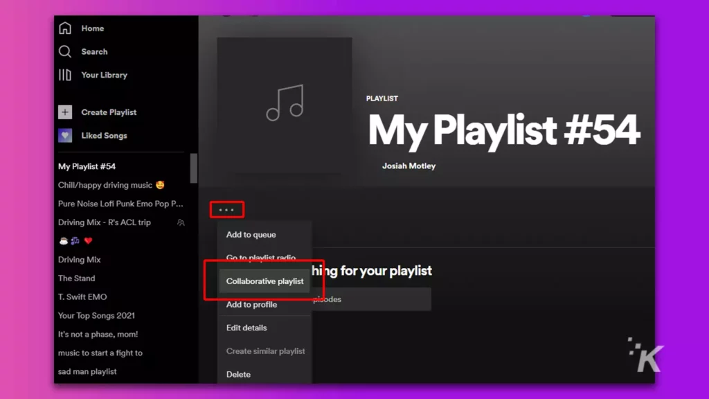 how to make collaborative spotify playlists friends can add to Collaborative playlists