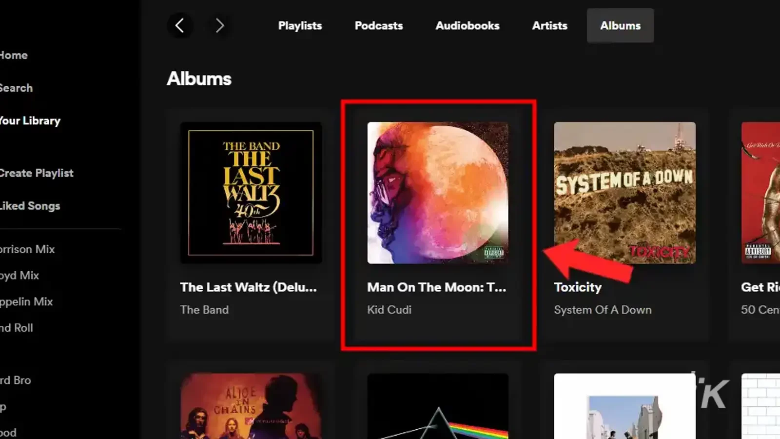 how to download songs from spotify and listen to them offline Spotify desktop select album