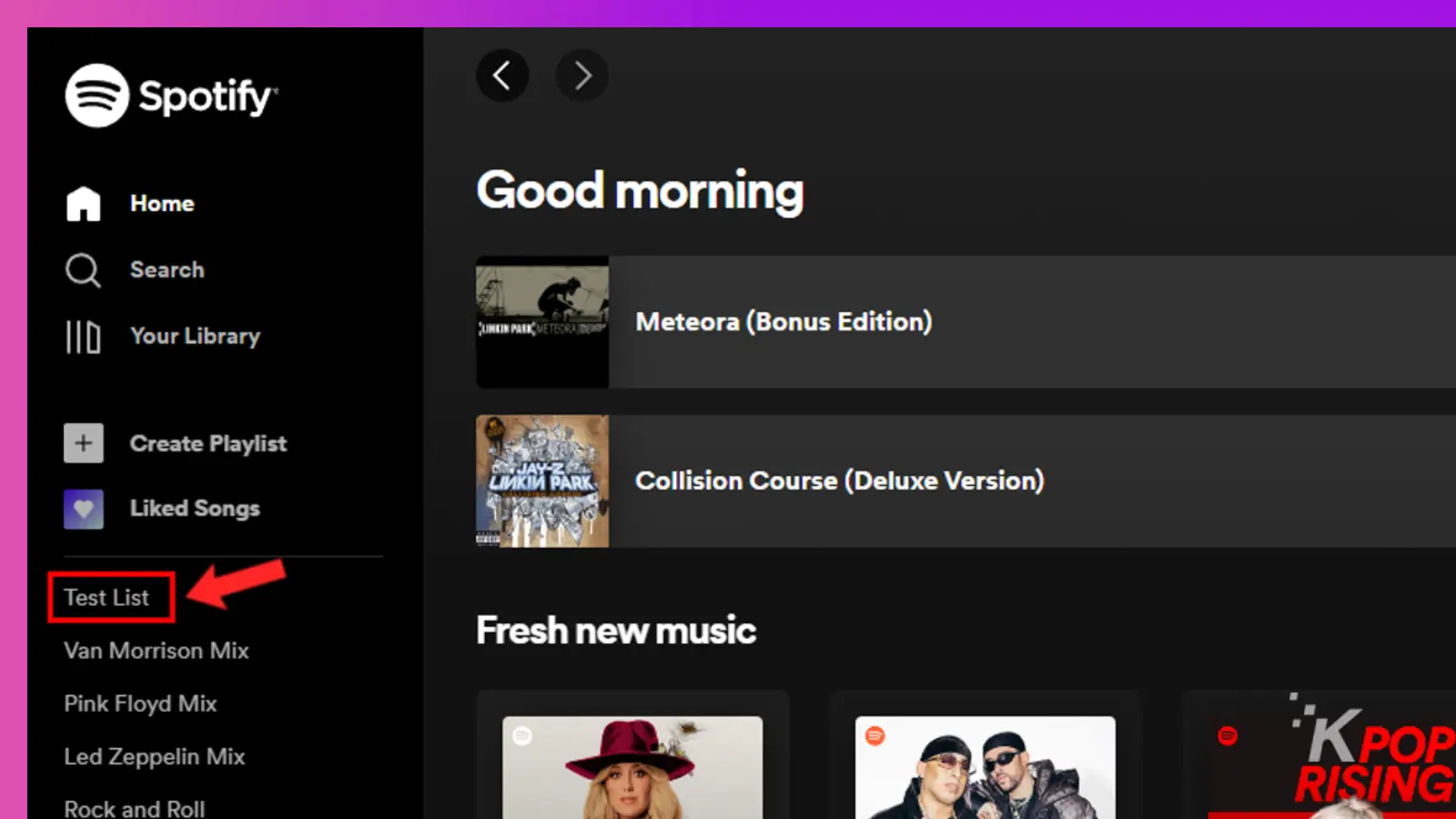 how to delete a playlist on spotify Spotify desktop select playlist