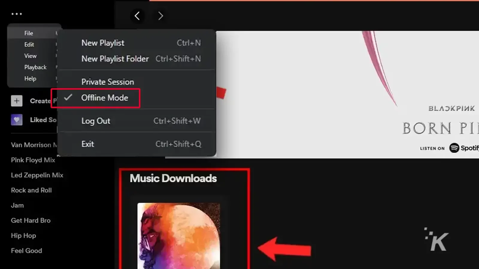 how to download songs from spotify and listen to them offline Spotify desktop downloads in offline mode