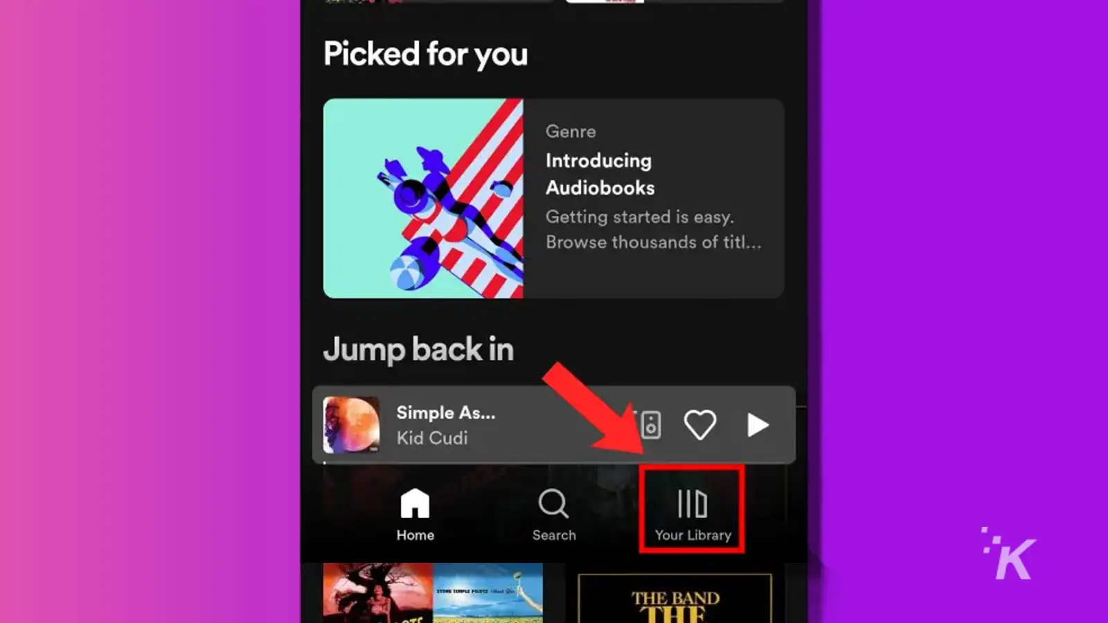 how to download songs from spotify and listen to them offline Spotify mobile library tab