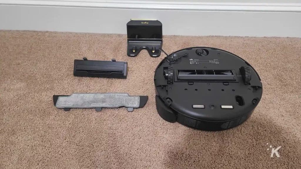 the lucy ultra robot vacuum is a pet owner's dream come true Trifo lucy bottom